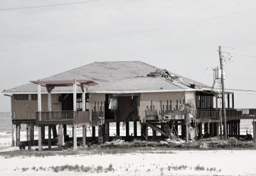 wind damage - spray foam can help prevent uplift to Amarillo roofs